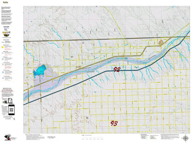 Colorado HuntData LLC Colorado Unit 92 Mule Deer Concentrations digital map