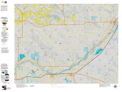 Colorado Unit 95 Elk Concentrations on a Land Ownership Base, the Hybrid Preview 1