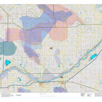 Colorado HuntData LLC Colorado Unit 95 Mule Deer Concentrations digital map
