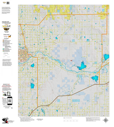 Colorado Unit 951 Elk Concentrations on a Land Ownership Base, the Hybrid Preview 1
