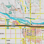 Colorado Unit 96 Elk Concentrations on a Land Ownership Base, the Hybrid Preview 3