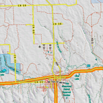 Colorado Unit 98 Elk Concentrations on a Land Ownership Base, the Hybrid Preview 3