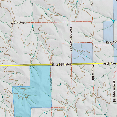 Colorado Unit 99 Elk Concentrations on a Land Ownership Base, the Hybrid Preview 3