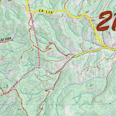 Colorado HuntData LLC Unit 21 Turkey Concentrations digital map