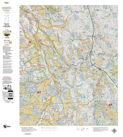 Wy Mule Deer Unit 33 Concentrations and Land Ownership Preview 1