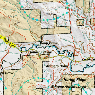 Wy Mule Deer Unit 33 Concentrations and Land Ownership Preview 2
