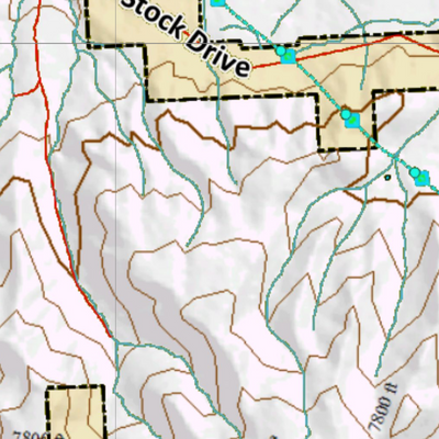 Wy Mule Deer Unit 35 Concentrations and Land Ownership Preview 2