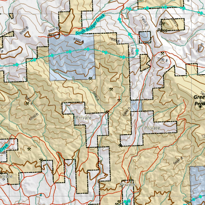 Wy Mule Deer Unit 36 Concentrations and Land Ownership Preview 3