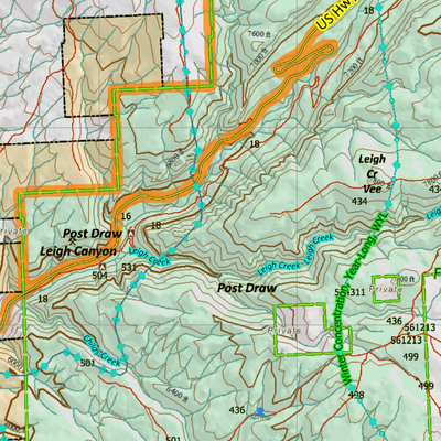 Wy Mule Deer Unit 40 Concentrations and Land Ownership Preview 3