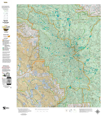 Wy Mule Deer Unit 46 Concentrations and Land Ownership Preview 1
