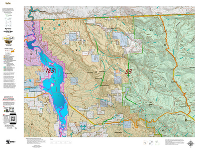 Wy Mule Deer Unit 53 Concentrations and Land Ownership Preview 1