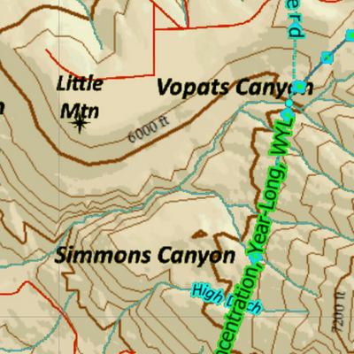 Wy Mule Deer Unit 53 Concentrations and Land Ownership Preview 2