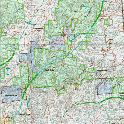Wy Mule Deer Unit 64 Concentrations and Land Ownership Preview 3