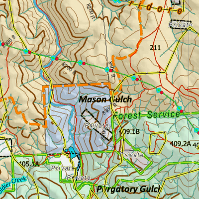 Wy Mule Deer Unit 81 Concentrations and Land Ownership Preview 3