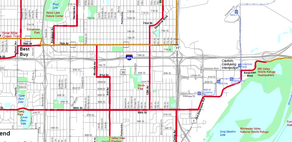 Best Buy Commuter Bike Map by Commuter Connection | Avenza Maps