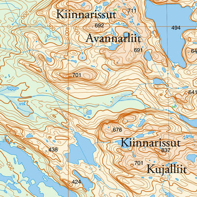 Compukort Kangerlussuaq digital map
