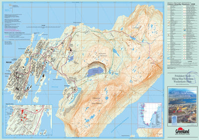 Compukort Nuuk 20000 fritidskort digital map