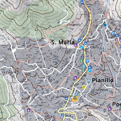 Mappa Escursionistica di Agerola Preview 2