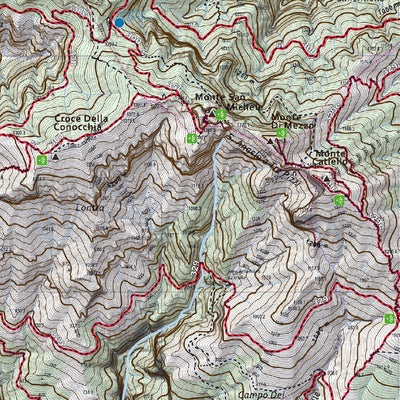 Mappa Escursionistica di Agerola Preview 3