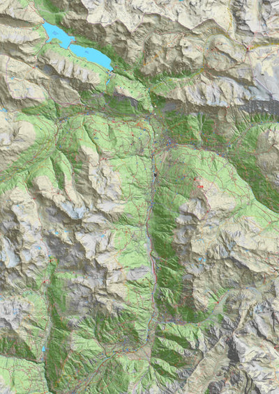 Comunità Montana Alta Valtellina ValtellinaOutdoor - Alta Valtellina Centro Nord - Bormio digital map