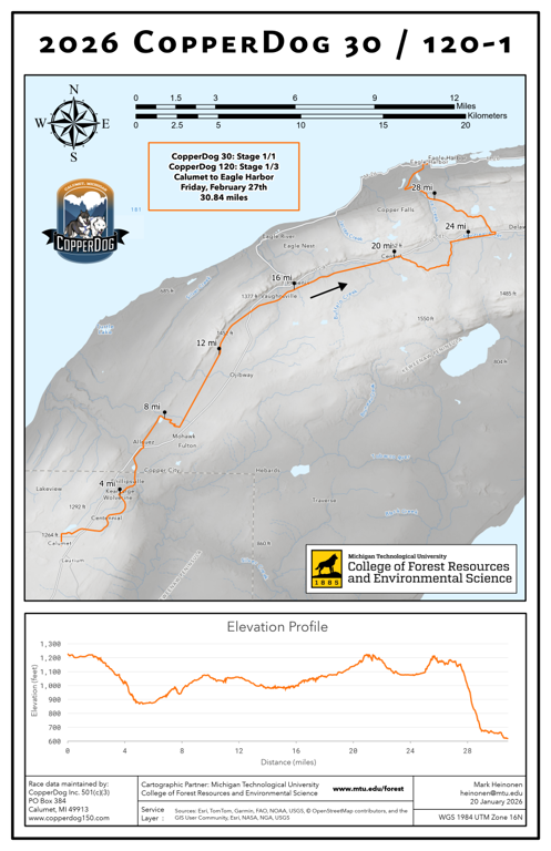 2026 CopperDog 30, 120-1 Map by CopperDog, Inc. | Avenza Maps