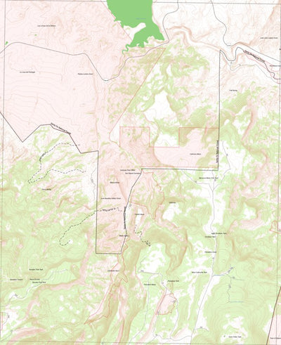 Corazon del Bosque Canones_NM digital map