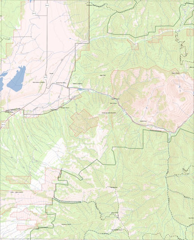Corazon del Bosque Questa digital map