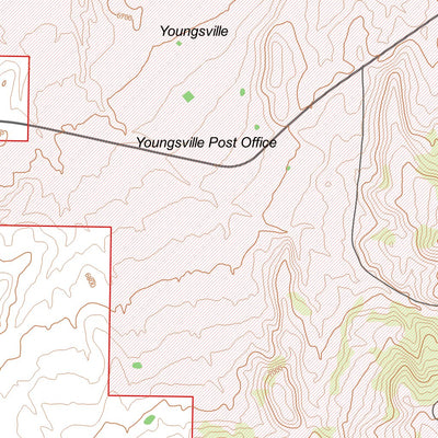 Corazon del Bosque Youngsville_NM digital map