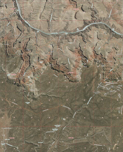 Corwan Groux QA AZ Grand Canyon digital map