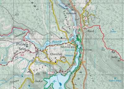 Croatian Mountain Rescue Service - HGSS Plitvička jezera digital map