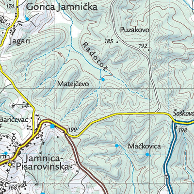 Croatian Mountain Rescue Service - HGSS Vukomeričke gorice digital map