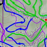 Crosscut Mountain Sports Center CMSC Winter Map 23-24 digital map