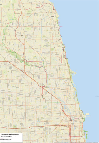 Crossover Ventures LLC Chicago Bicycle Tour digital map