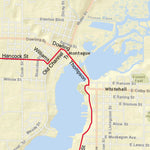Crossover Ventures LLC Lake Michigan Shoreline Bike Tour digital map