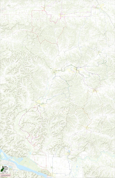 Crossover Ventures LLC Trempealeau County Bike Routes digital map