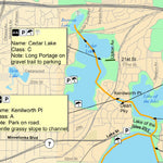 Crossover Ventures LLC Twin Cities Paddlesports Sampler digital map