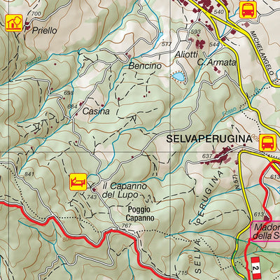 D.R.E.Am. Italia Carta dei Sentieri della Riserva Naturale dei Monti Rognosi digital map