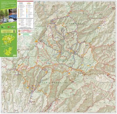 D.R.E.Am. Italia Cartoguida dei Sentieri Giogo Casaglia - Ultra Trail Mugello digital map
