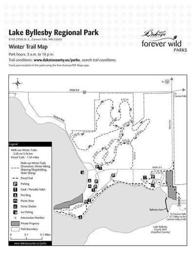 Lake Byllesby Regional Park - Winter Preview 1