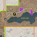 Lebanon Hills Regional Park - Deer Hunt Map - Aerial Photo Preview 2