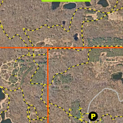 Lebanon Hills Regional Park - Deer Hunt Map - Aerial Photo Preview 3