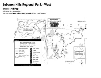 Lebanon Hills Regional Park (West) - Winter Preview 1