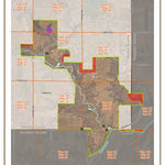 Dakota County, Minnesota Miesville Ravine Park Reserve - Deer Hunt Map - Aerial Photo digital map