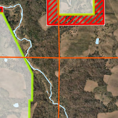 Miesville Ravine Park Reserve - Deer Hunt Map - Aerial Photo Preview 2