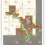 Dakota County, Minnesota Miesville Ravine Park Reserve - Deer Hunt Map - Topo digital map