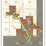 Miesville Ravine Park Reserve - Deer Hunt Map - Topo Preview 1