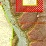 Miesville Ravine Park Reserve - Deer Hunt Map - Topo Preview 2
