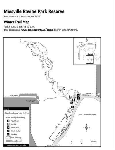 Miesville Ravine Park Reserve - Winter Preview 1