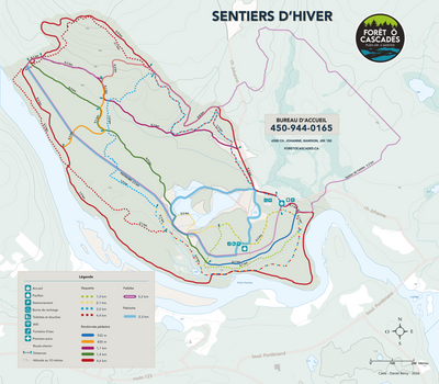 Forêt Ô Cascades hiver Preview 1