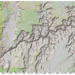 DaveNally #5 Grand Canyon River Rafting & Canyoneering Miles 149 to 188 digital map